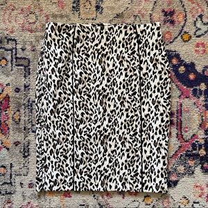 WHBM Leopard Pencil Skirt 12
